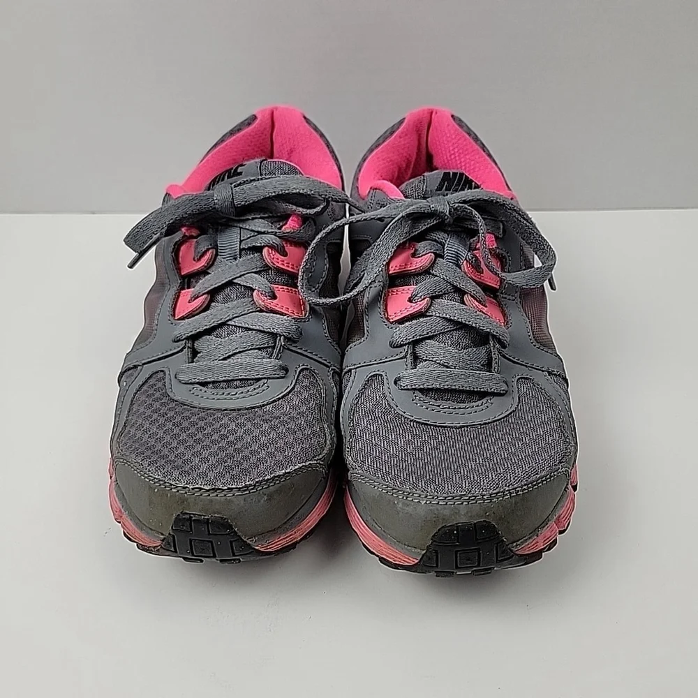 Nike Dual Fusion‎ ST2 Women Size 8 Gray Pink Athletic Running Shoes - Picture 3 of 6